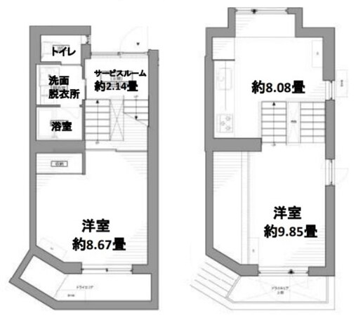 CASABELLAの物件間取画像